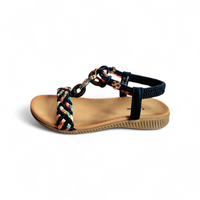 Sandales Juliette Multi Noires