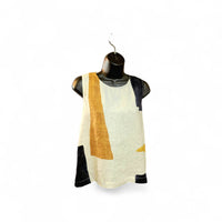 Camisole en Lin Bloc Multi