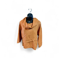 Chemisier en Lin Ocre