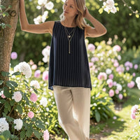 Navy Stripped Camisole
