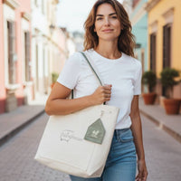 Sacs Blanc Mouton en lin
