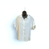Linen and Lace Blouse