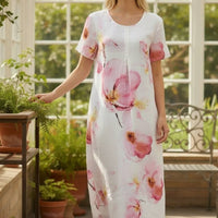 Romantique Linen Dress