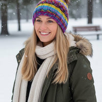 Tuque Roxanne Mauve