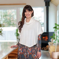 Ivoire Lupin Bolero-Poncho