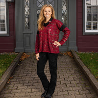 Red Chicoutimi Top