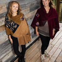 Cape Frou-frou de Luxe Caramel