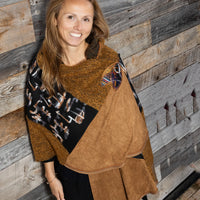 Cape Frou-frou de Luxe Caramel