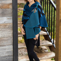 Caramel Fall Frou-frou Cape