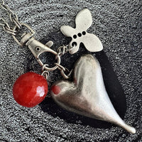 Tangram Pastel Lariat Necklace