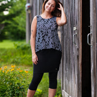 Jupe-Legging Éva Noire