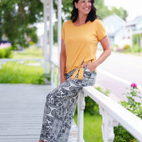 Palazo Mango Noir et Blanc