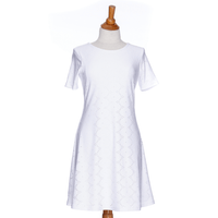 White Lichi Dress