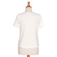 White Be-Bop Sweater