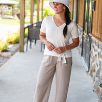 White Be-Bop Sweater