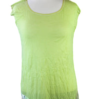 Lime Butterfly Tunic