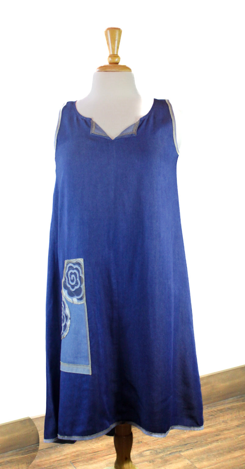 Blue Zoé Dress
