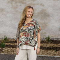 Orange Zebra lou Cape