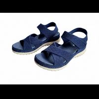 Navy Anna Sandals