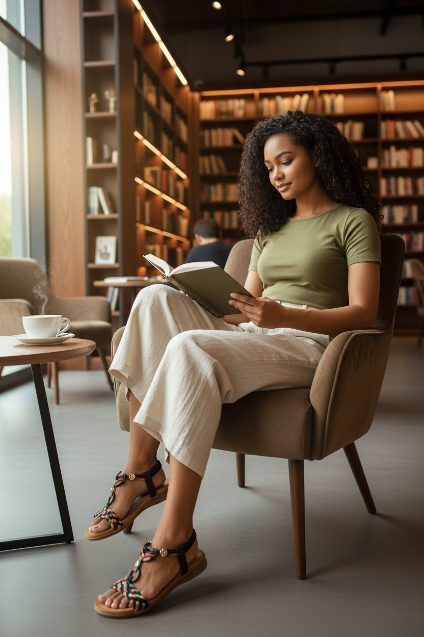 Sandales Juliette Multi Noires