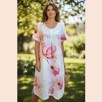 Romantique Linen Dress