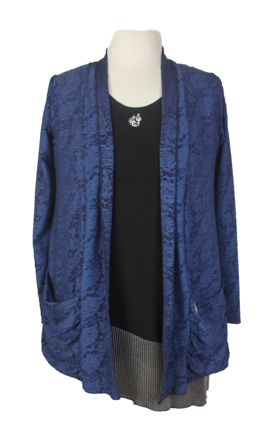 Navy Cypres Cardigan