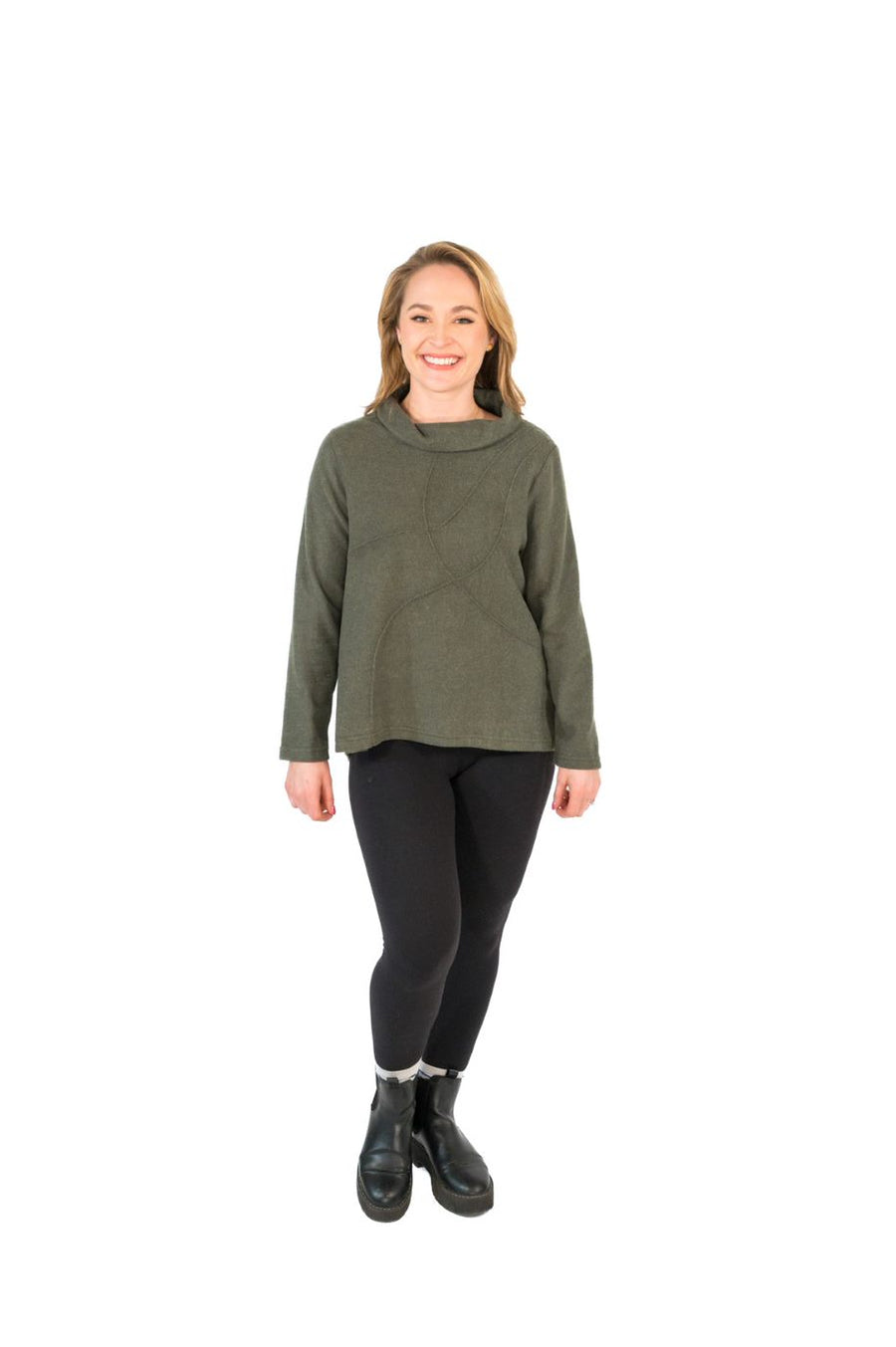 Le Pull Confort Olive