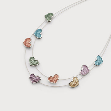 Collier Petits Coeurs