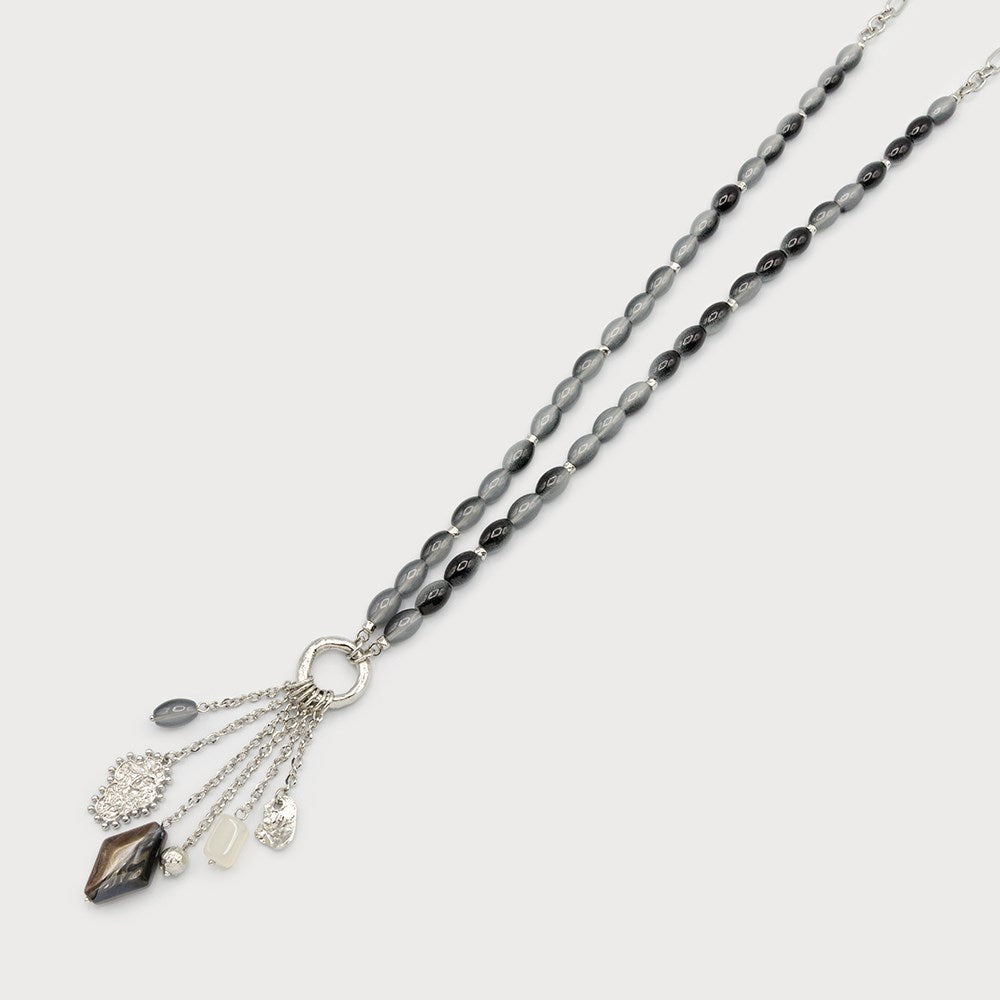 Large Heart Silver Necklace