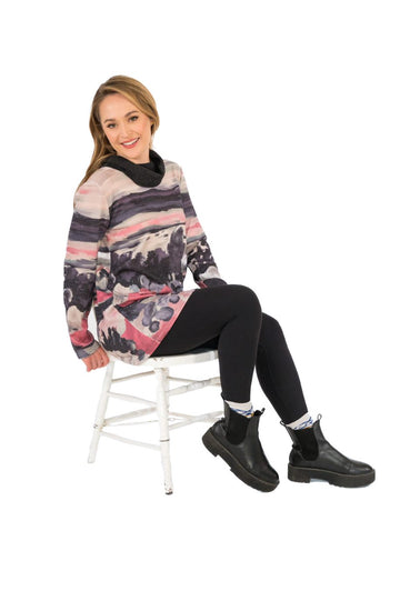 The Rosé Comfort Sweater