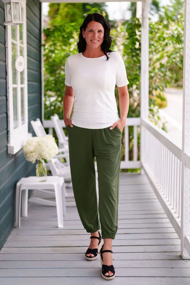 Pantalon 7/8 Piña Kaki