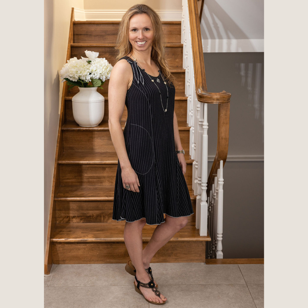 Stripped Marie-Jeanne Dress