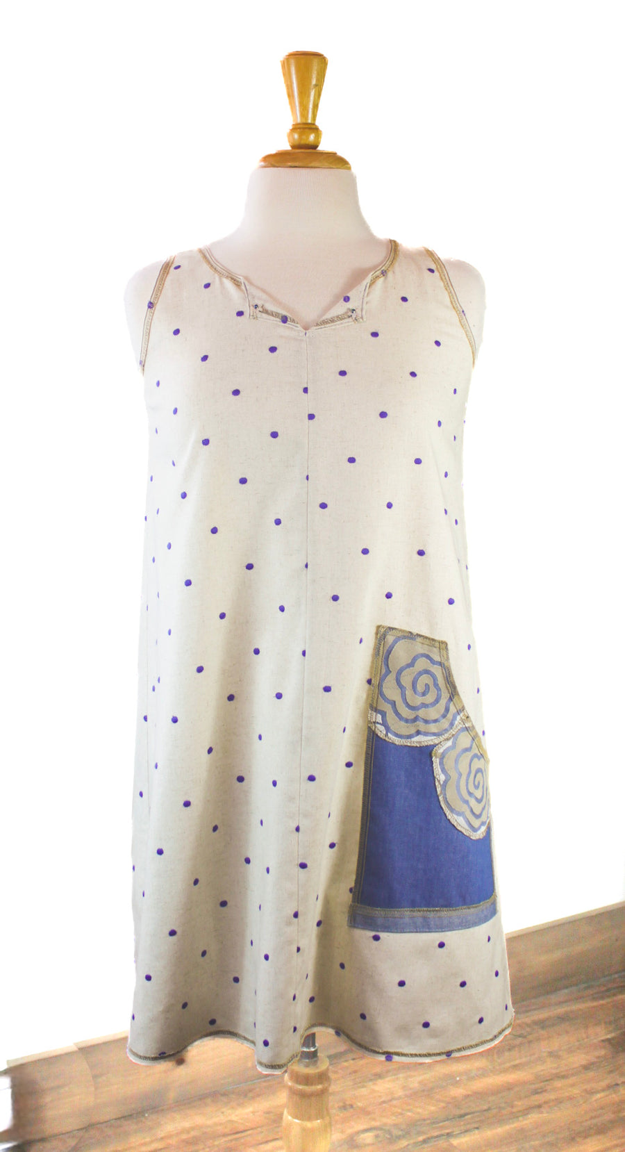 Zoé Dress with Polka Dots