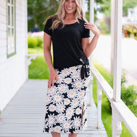 Black Tropical T-Shirt