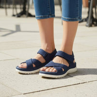 Navy Anna Sandals