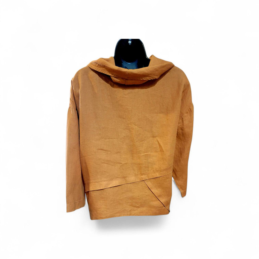 Chemisier en Lin Ocre