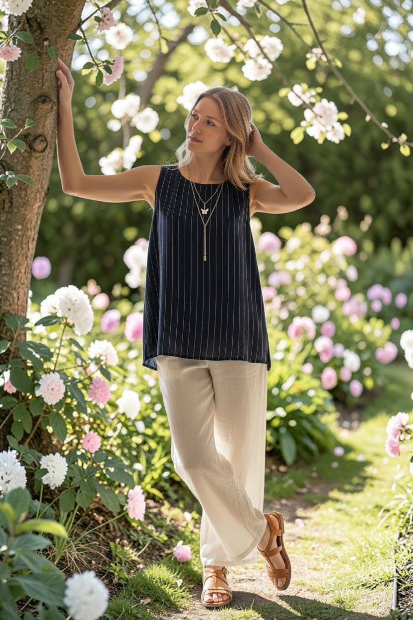 Camisole Légère lignée