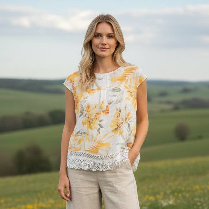 Chandail en Lin Soleil