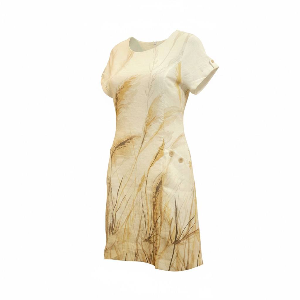 Natural Linen Dress
