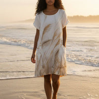 Natural Linen Dress