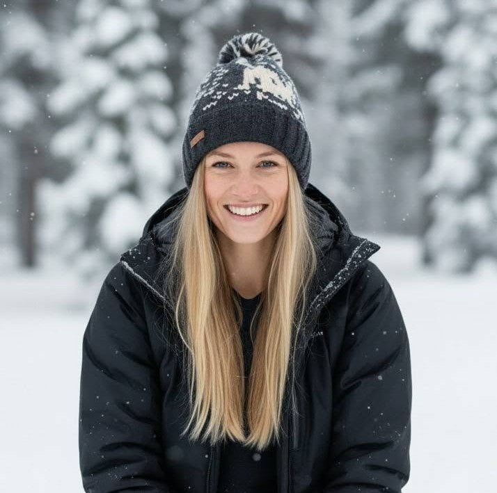 White Sheep Beanie Multi