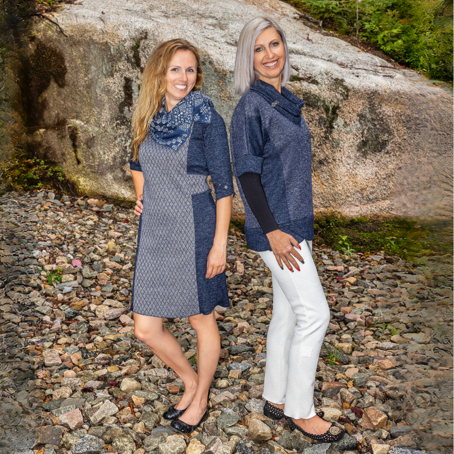The Navy Roy Sweater-Tunic