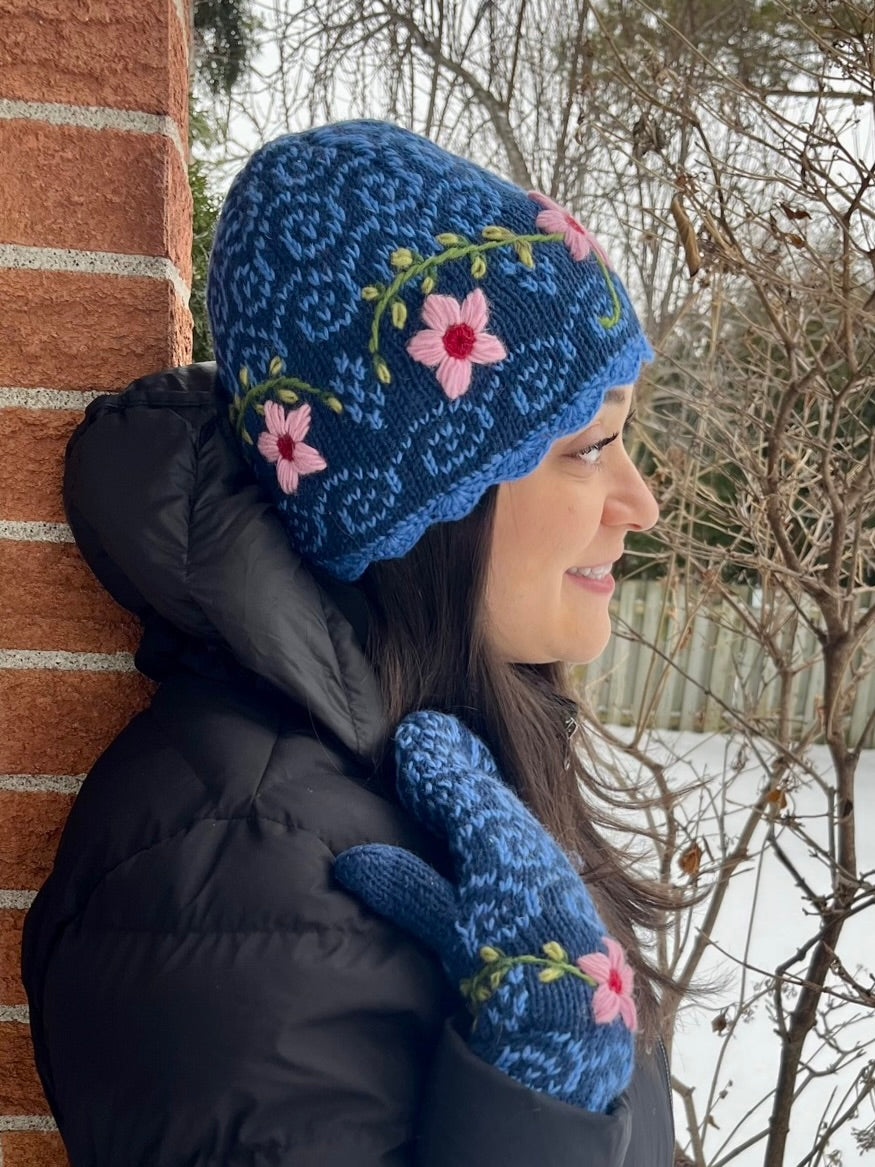 Tuque Marie-Ève Bleue