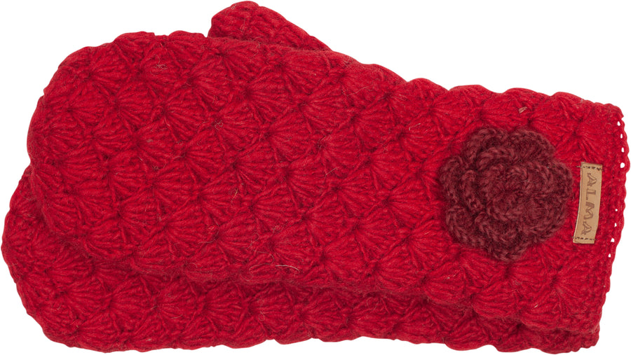 Mitaines Florence Rouges