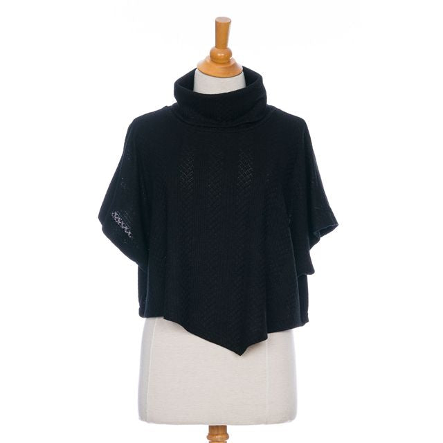 Black Lupin Bolero Poncho