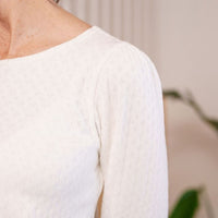 Ivory Camarine Sweater
