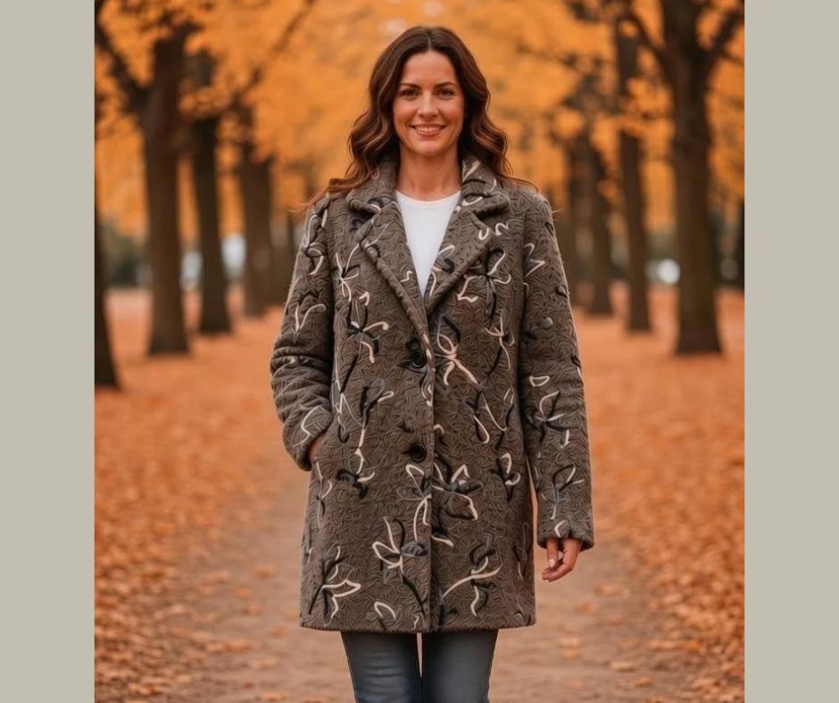 Manteau d'Automne Sofia Gris