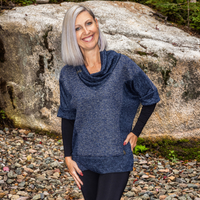 The Navy Roy Sweater-Tunic
