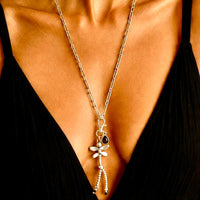 Tangram Pastel Lariat Necklace
