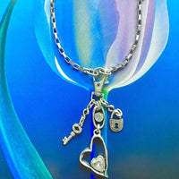 Tangram Pastel Lariat Necklace